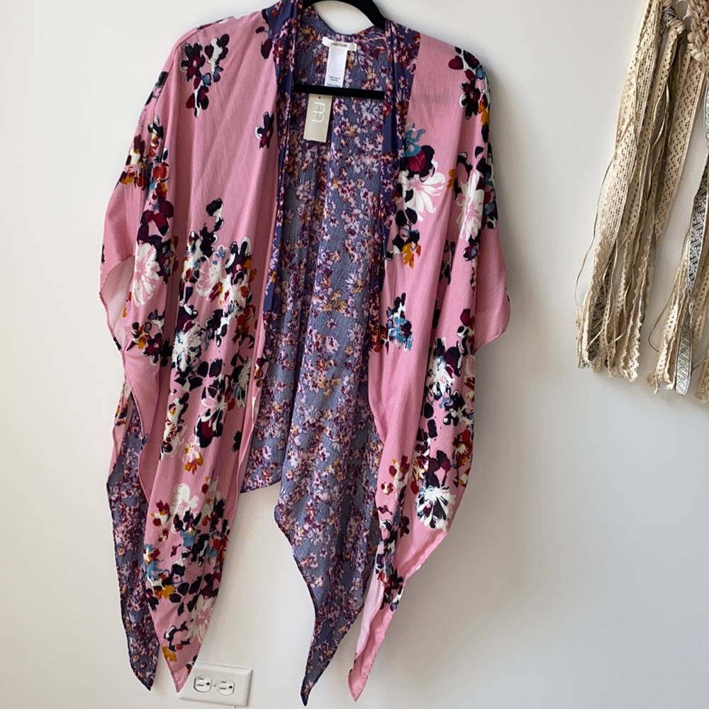 Floral Ruana - Picture 2 of 4